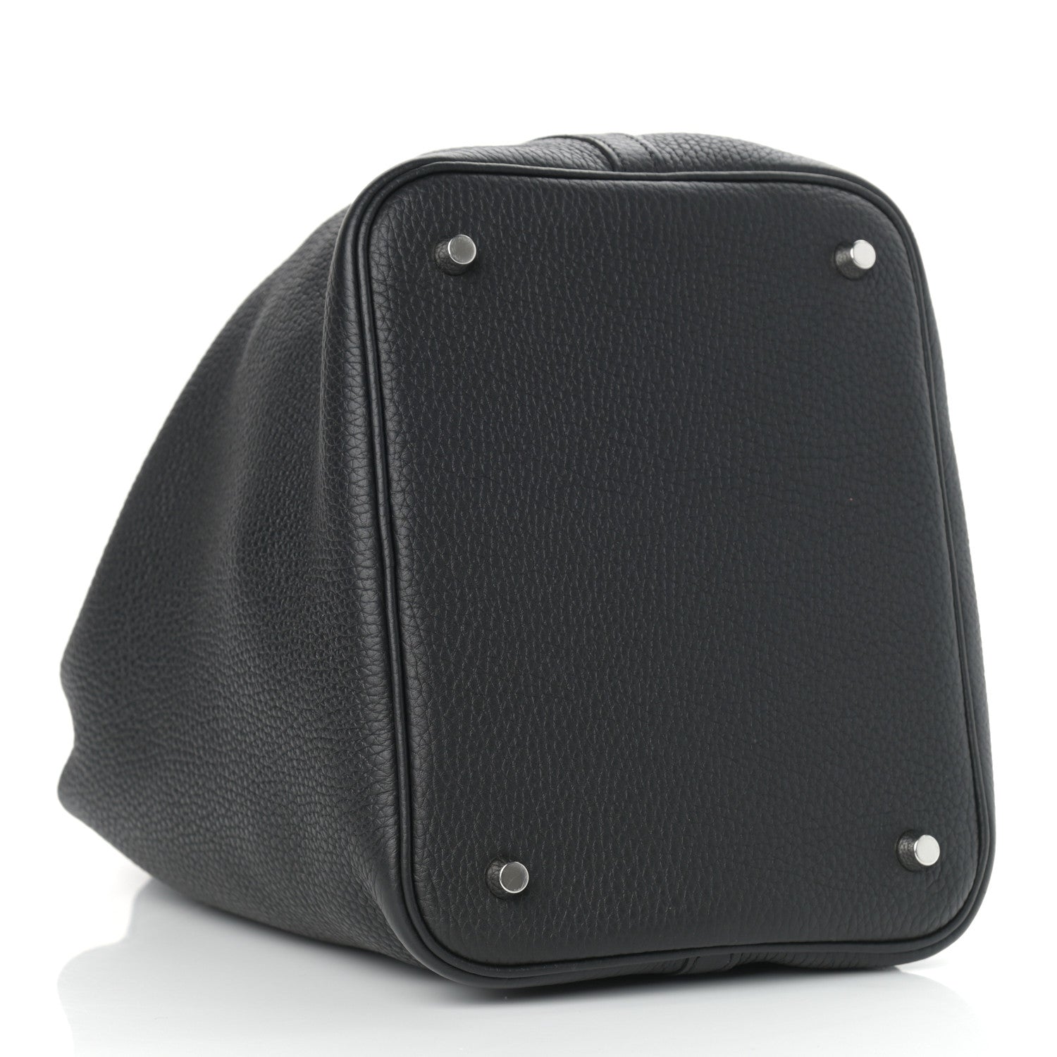 Hermes Taurillon Clemence Picotin Lock 22 MM Black 4 of 9