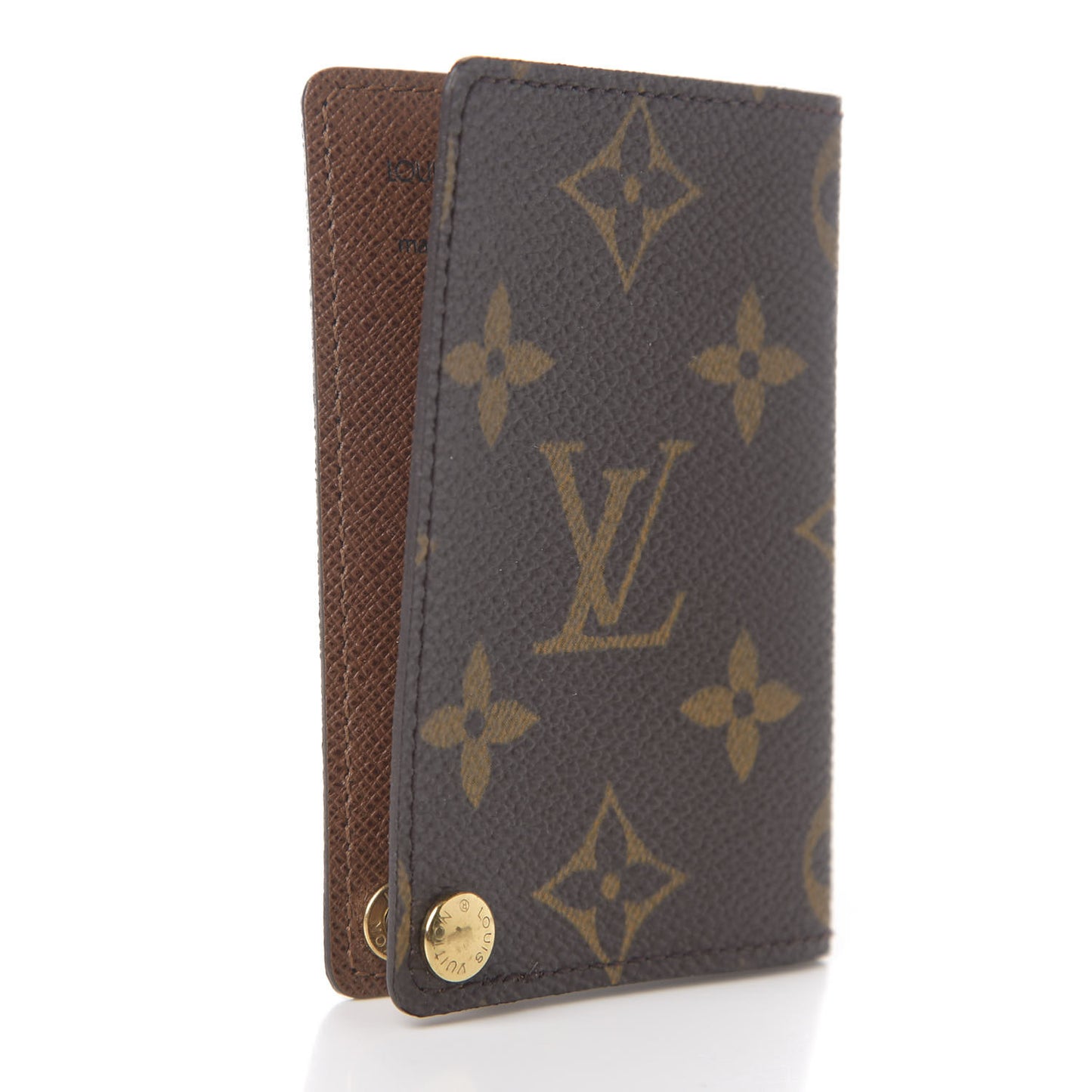 Monogram Credit Card Photo Holder