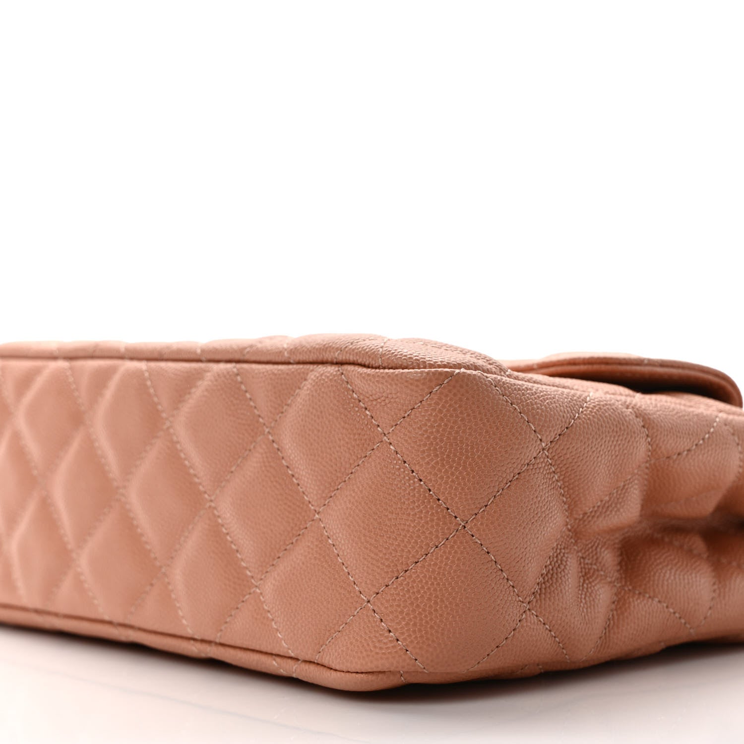 Chanel Caviar Quilted Wavy CC Hobo Beige 8 of 9
