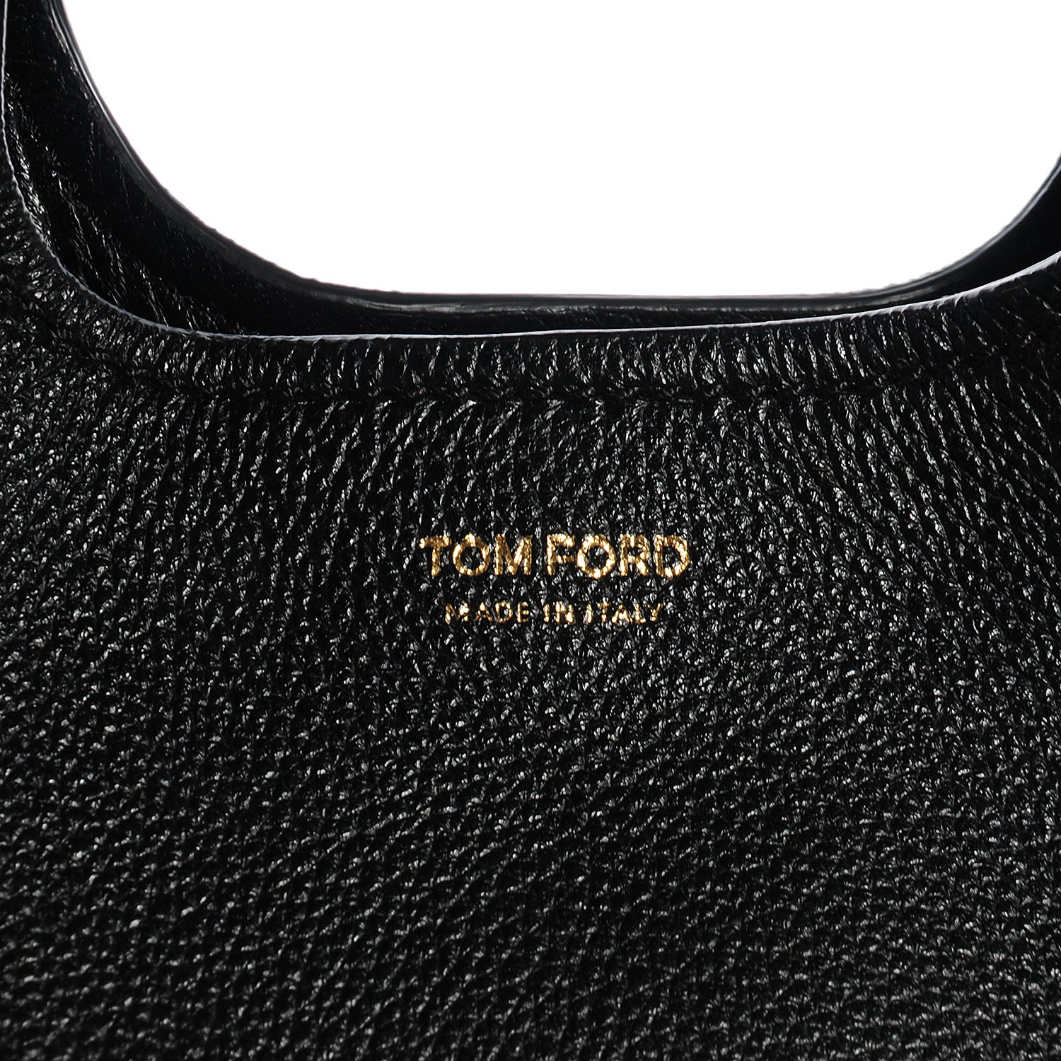 Tom Ford Pebbled Calfskin Jennifer Side-Zip Hobo Black 9 of 9