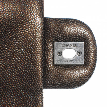 Chanel Iridescent Caviar Chic Caviar Flap Dark Gold 6 of 9