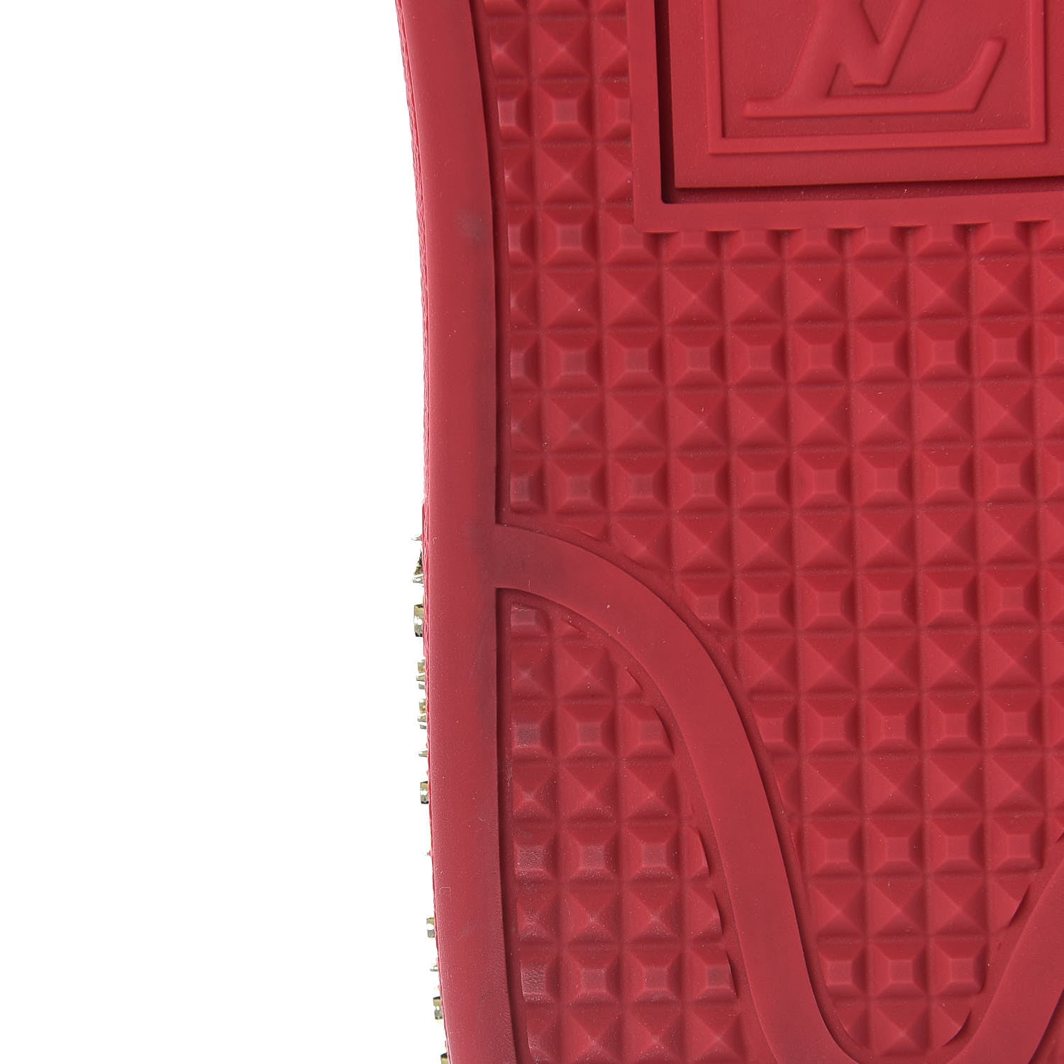 Louis Vuitton Patent Calfskin Frontrow Sneakers 36 Framboise 14 of 17