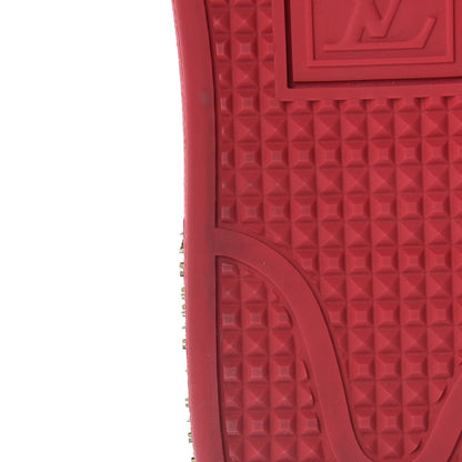 Louis Vuitton Patent Calfskin Frontrow Sneakers 36 Framboise 14 of 17