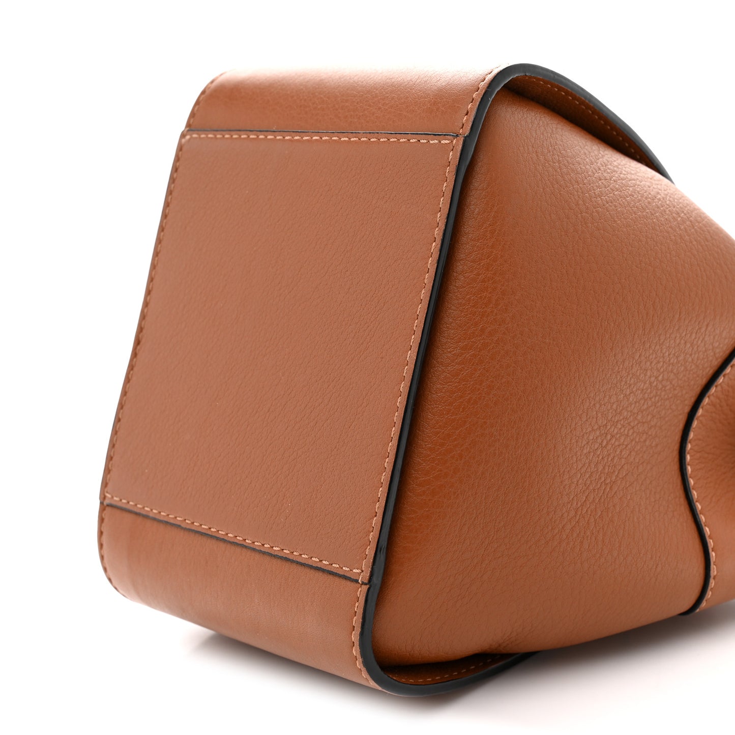 Calfskin Mini Hammock Shoulder Bag Tan