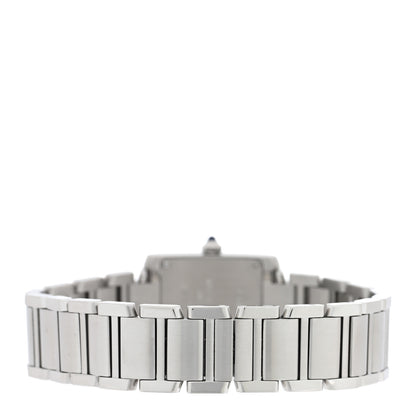 Cartier Stainless Steel 20mm Tank Francaise Quartz Watch 3 of 4