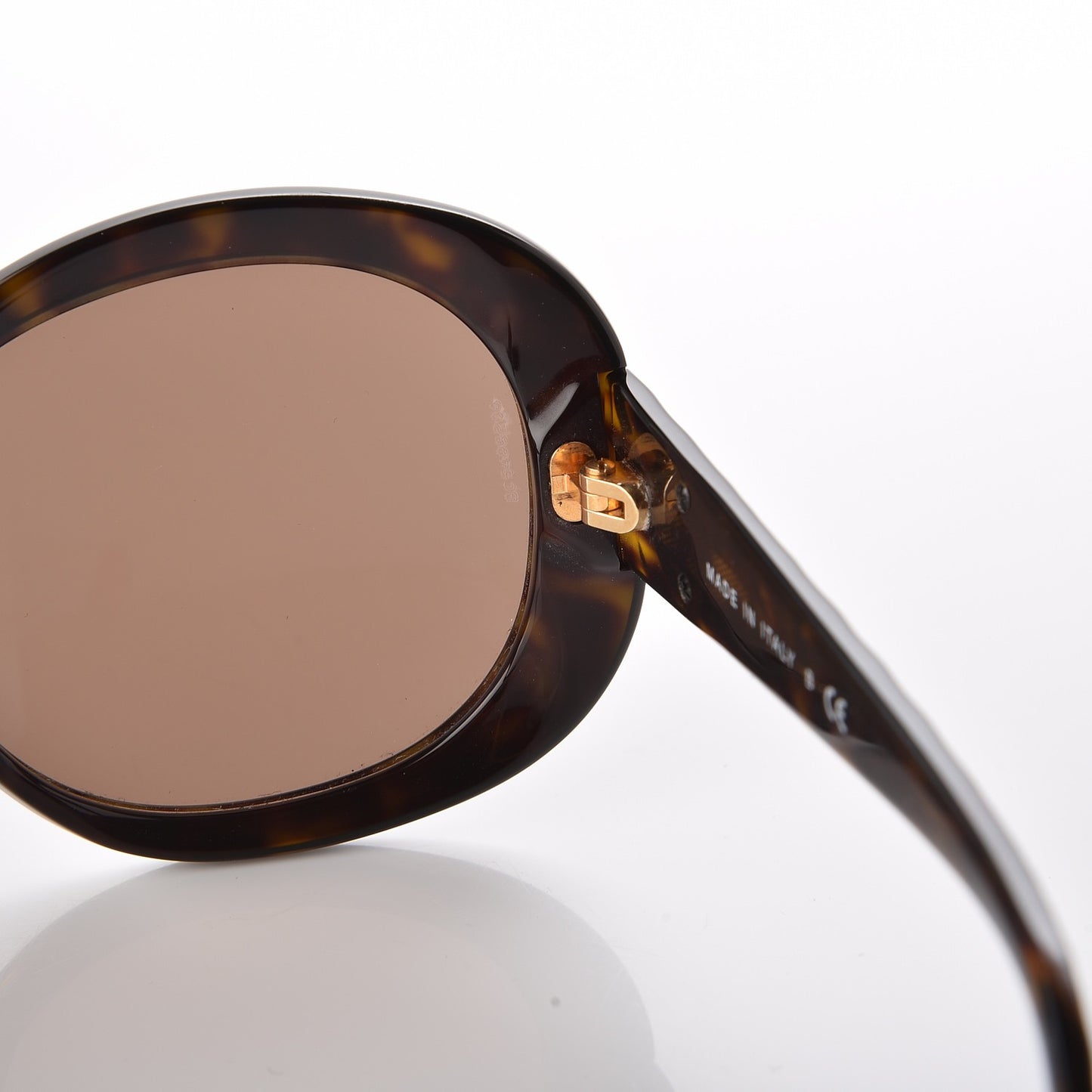 Quilted CC Sunglasses 5188 Tortoise