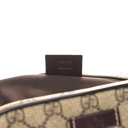 Gucci GG Plus Monogram Messenger Bag Dark Brown 6 of 9