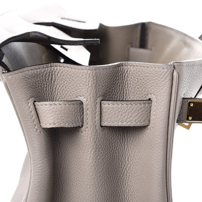 Hermes Togo Birkin 30 Gris Asphalte 15 of 36