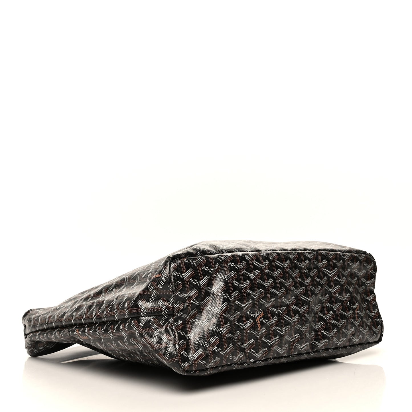 Goyardine Fidji Zip Hobo Black
