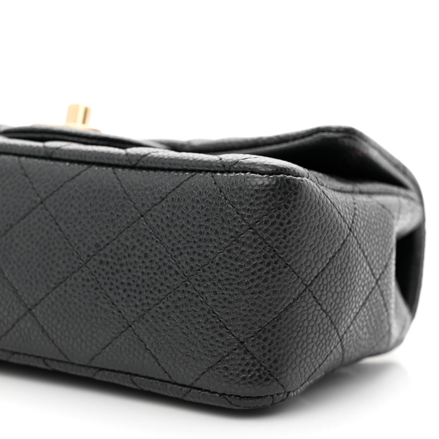 Chanel Caviar Quilted Mini Rectangular Flap Black 10 of 12