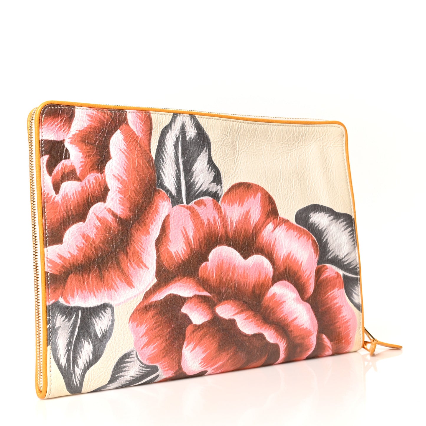 Agneau Floral Print Blanket Pouch Multicolor