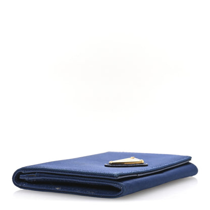 Prada Tessuto Nylon Card Holder Bluette 4 of 7