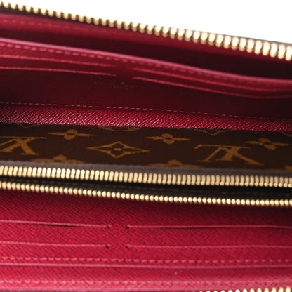 Louis Vuitton Monogram Clemence Wallet Fuchsia 4 of 9