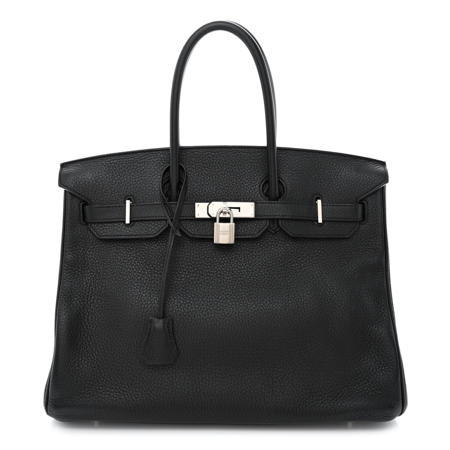 Hermes Taurillon Clemence Birkin 35 Black 1 of 11