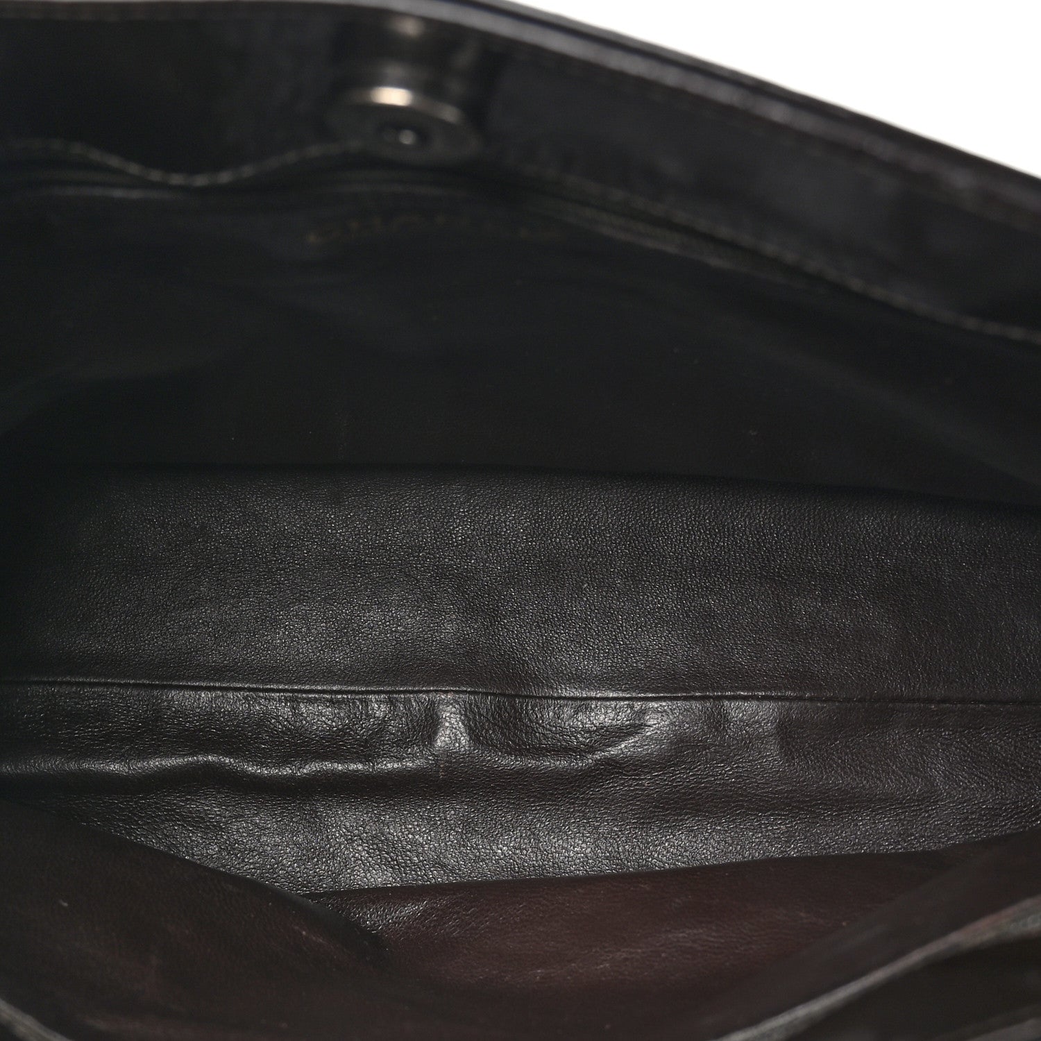 Chanel Patent Mademoiselle Tote Brown 5 of 11