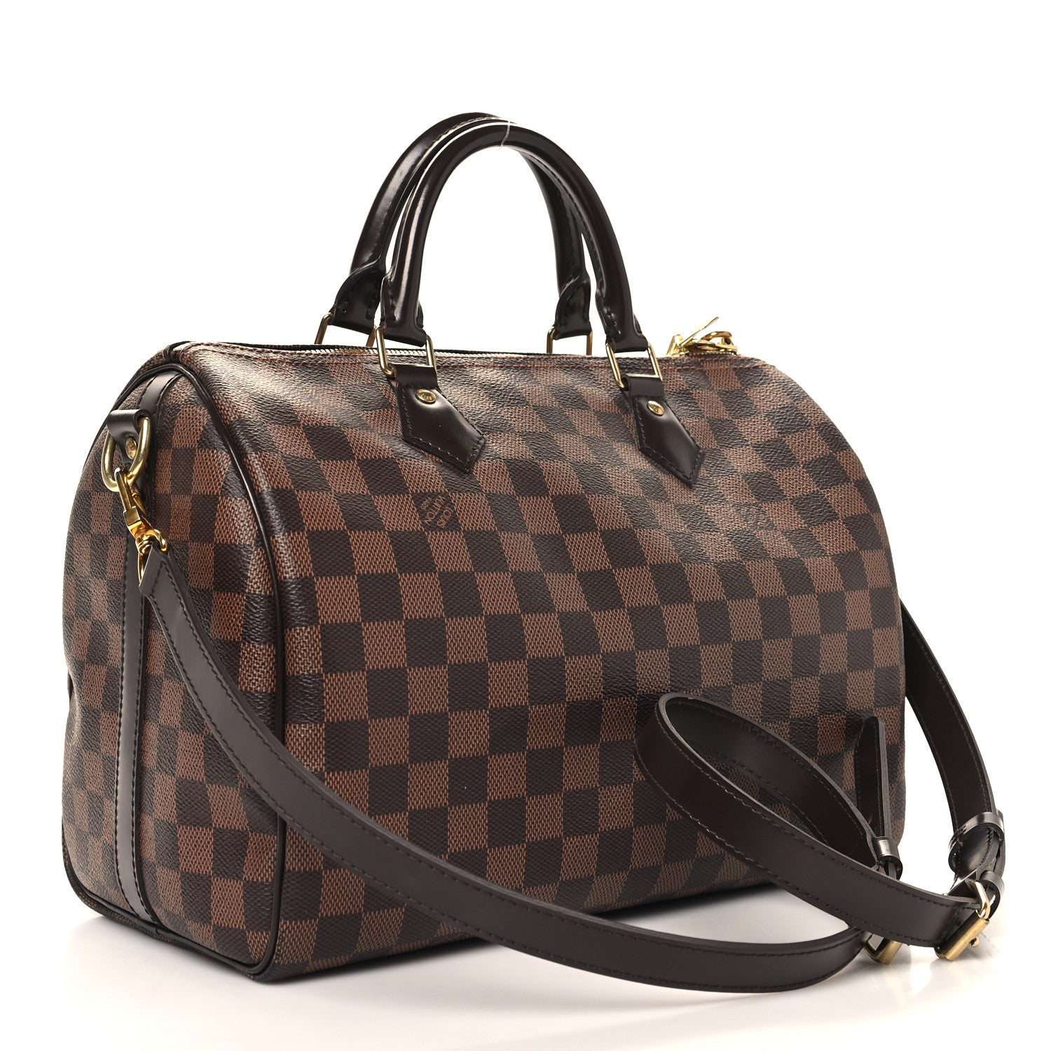 Louis Vuitton Damier Ebene Speedy Bandouliere 30 3 of 12