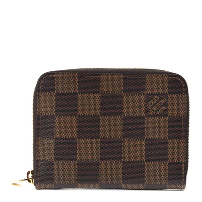 Louis Vuitton Damier Ebene Zippy Coin Purse 1 of 8