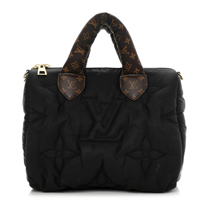 Louis Vuitton Econyl Mini Monogram Pillow Speedy Bandouliere 25 Black 1 of 9