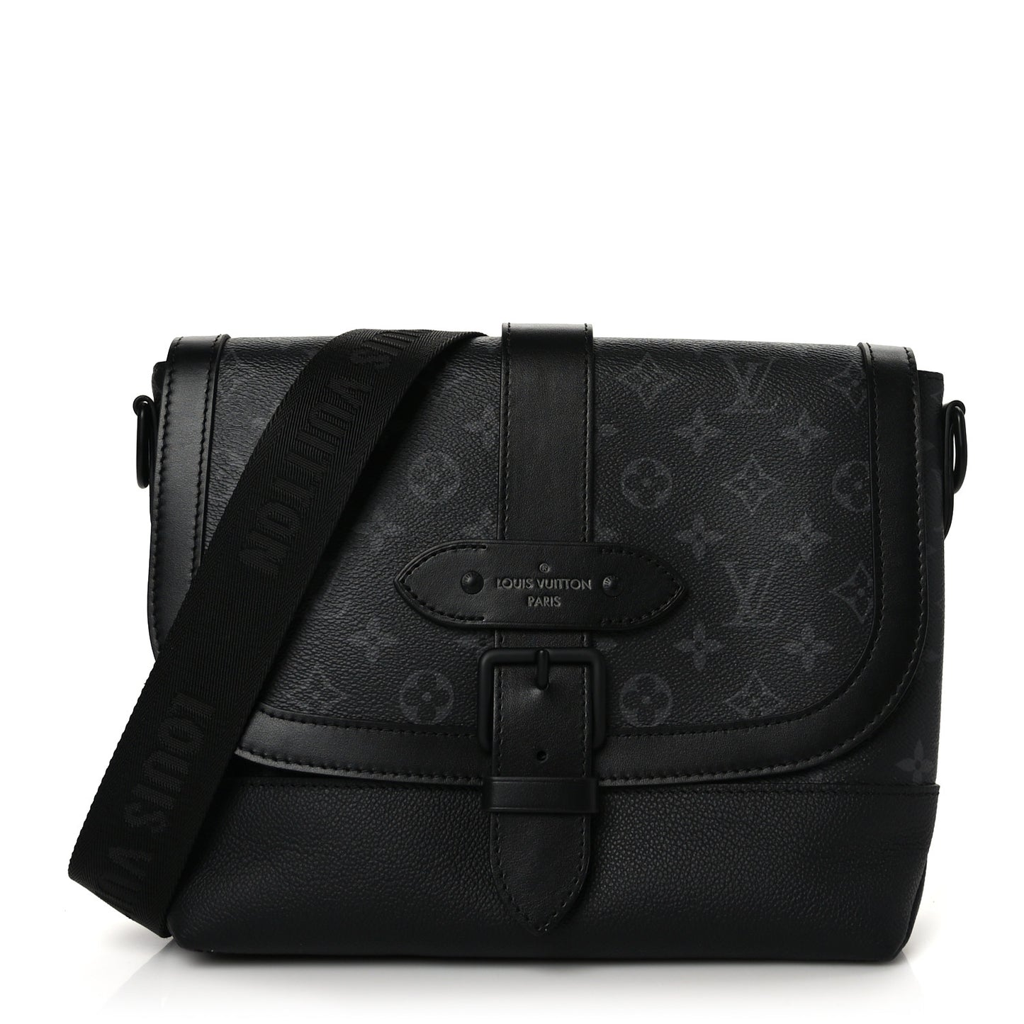 Monogram Eclipse Saumur Messenger NV Black