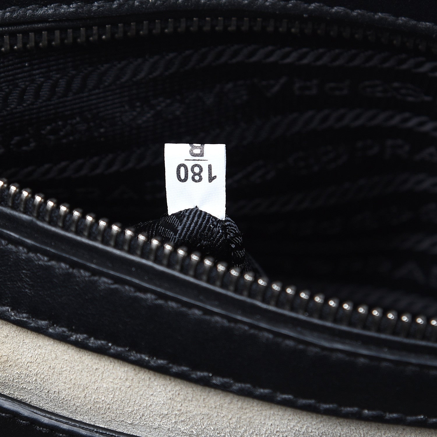 Prada City Calf Hand Stitched Medium Galleria Double Zip Tote Black 7 of 19