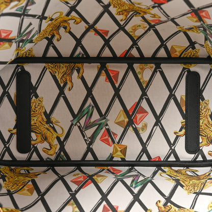 MCM Visetos Medium Project Reversible Shopper Tote Cognac 8 of 23