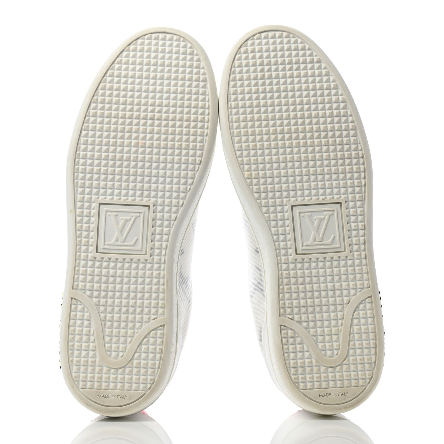 Louis Vuitton Technical Fabric Calfskin Frontrow Sneakers 35.5 Pink 4 of 4