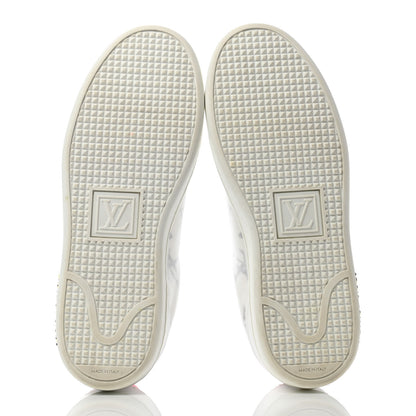 Louis Vuitton Technical Fabric Calfskin Frontrow Sneakers 35.5 Pink 4 of 4