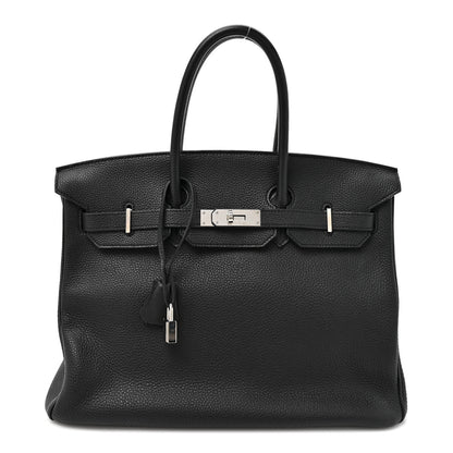 Hermes Togo Birkin 35 Black 1 of 12