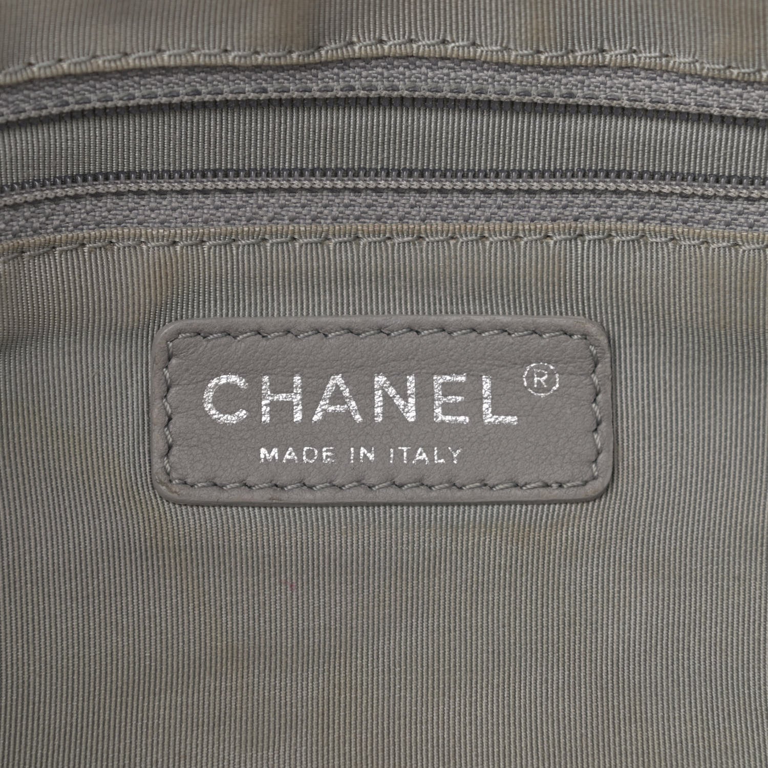 Chanel Nylon Quilted Tweed Stitch Bubble Camera Case Purple 6 of 12