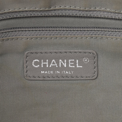 Chanel Nylon Quilted Tweed Stitch Bubble Camera Case Purple 6 of 12