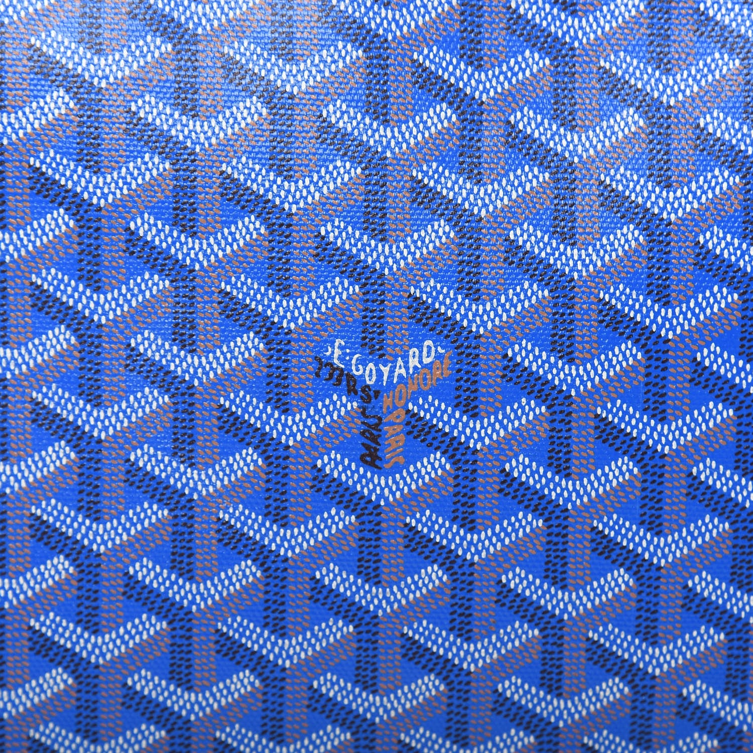 Goyard Goyardine Senat Pochette MM Sky Blue 8 of 11