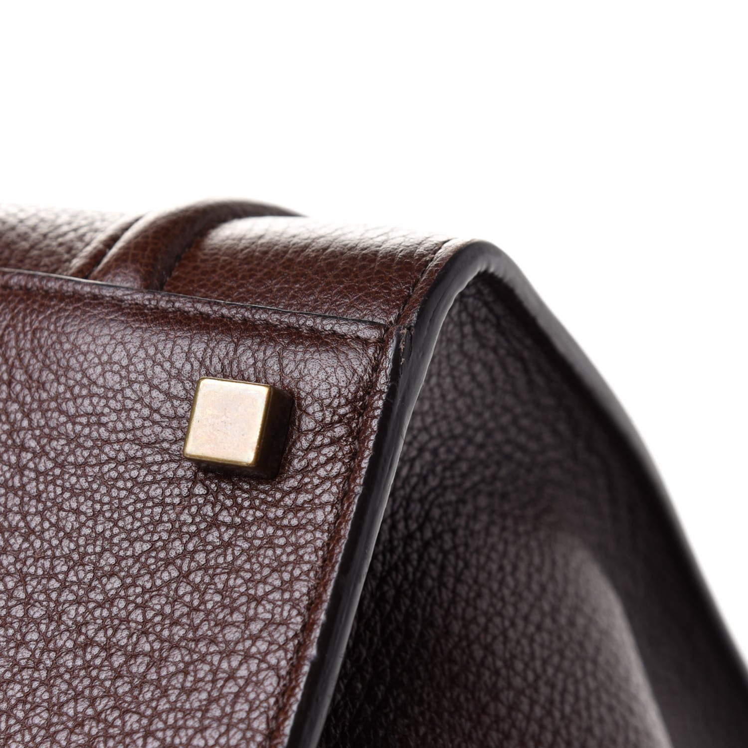 Celine Grained Calfskin Medium Phantom Luggage Brown 11 of 12