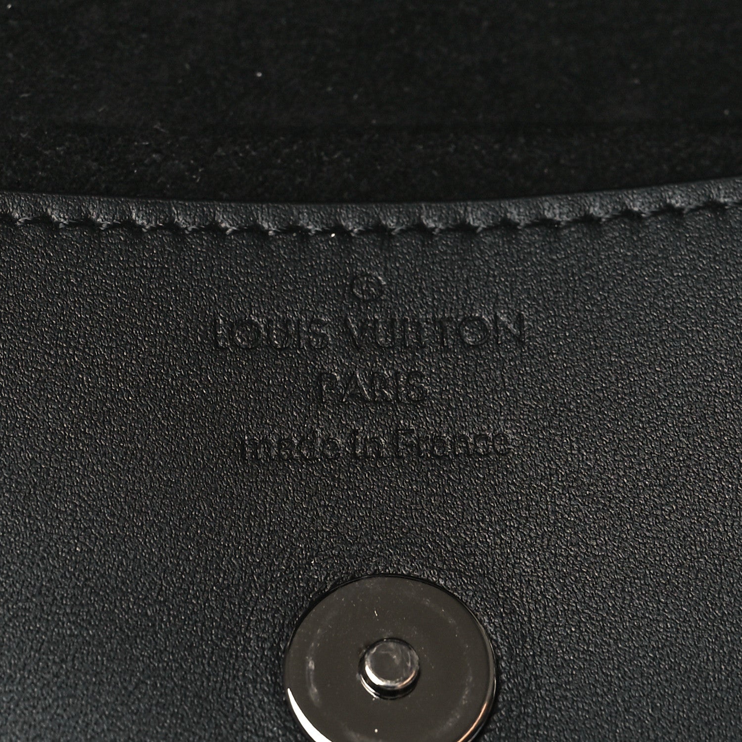 Louis Vuitton Monogram Eclipse Woody Sunglass Case 6 of 6