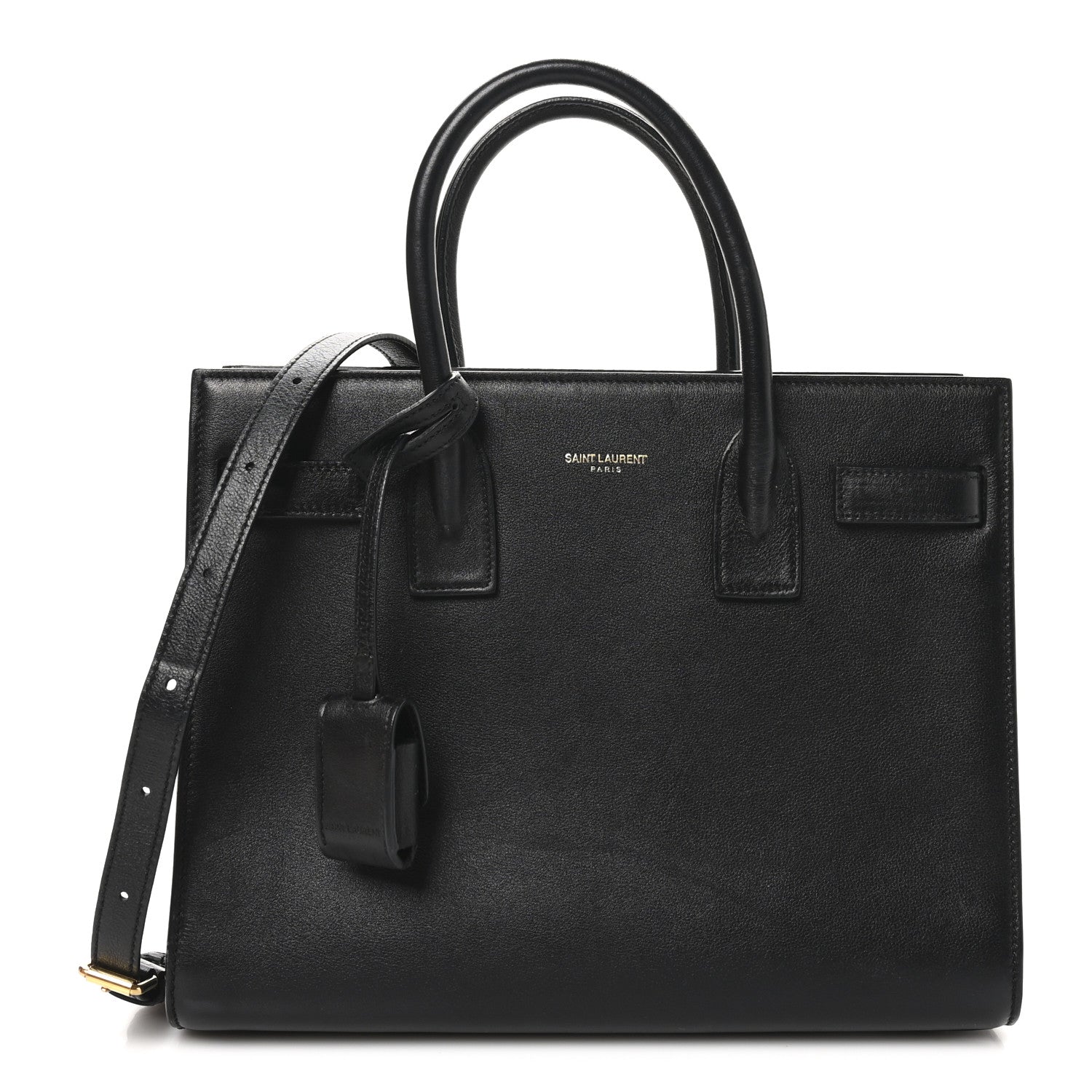 Saint Laurent Calfskin Baby Sac De Jour Black 1 of 11