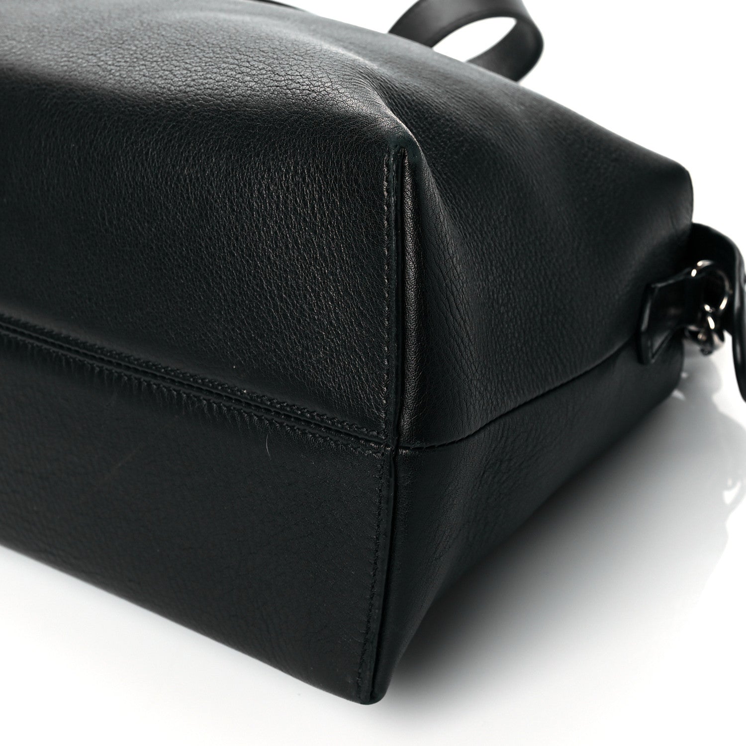 Fendi Vitello Dolce Large By The Way Boston Bag Black 10 of 10