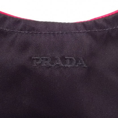 Prada Nylon Beaded Tassel Satchel Shoulder Bag 7 of 10