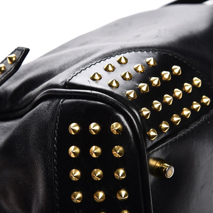 Burberry Lambskin Bridle Studs Small Canterbury Tote Black 14 of 15