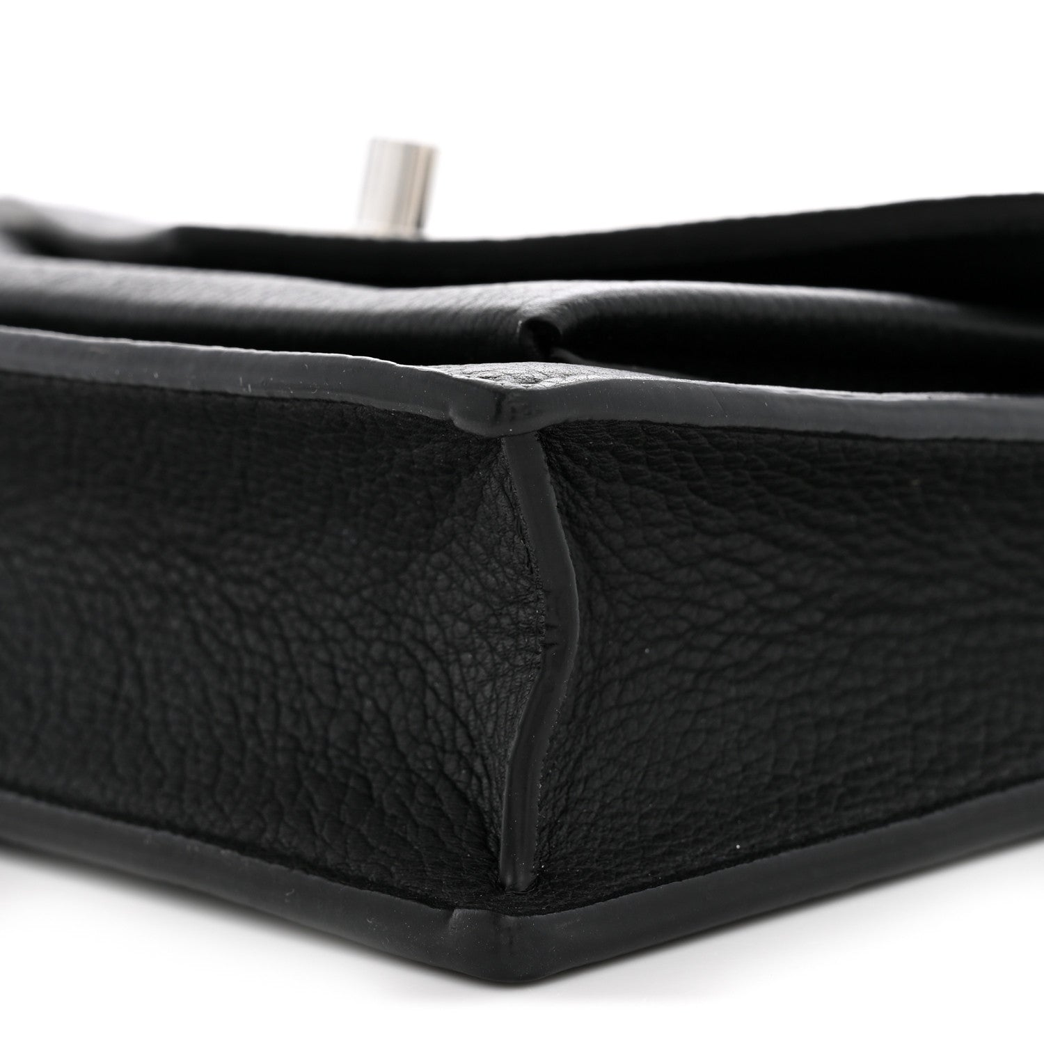 Louis Vuitton Soft Calfskin My Lockme Chain Pochette Black 9 of 10