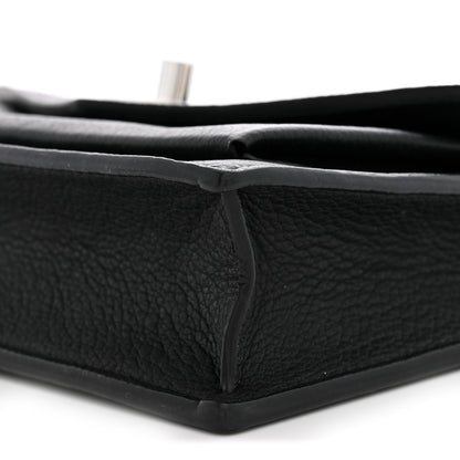 Louis Vuitton Soft Calfskin My Lockme Chain Pochette Black 9 of 10
