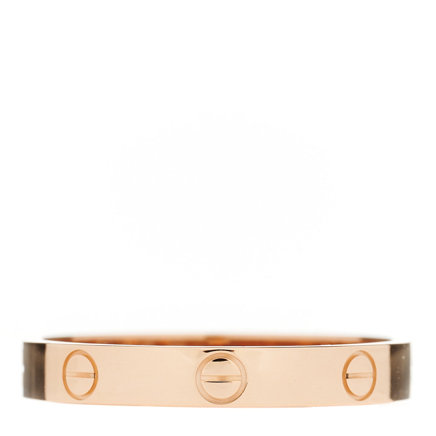 18K Pink Gold 3.5mm LOVE Wedding Band Ring 65 11