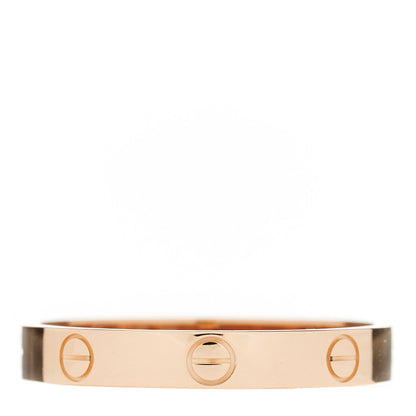 Cartier 18K Pink Gold 3.5mm LOVE Wedding Band Ring 65 11 1 of 3
