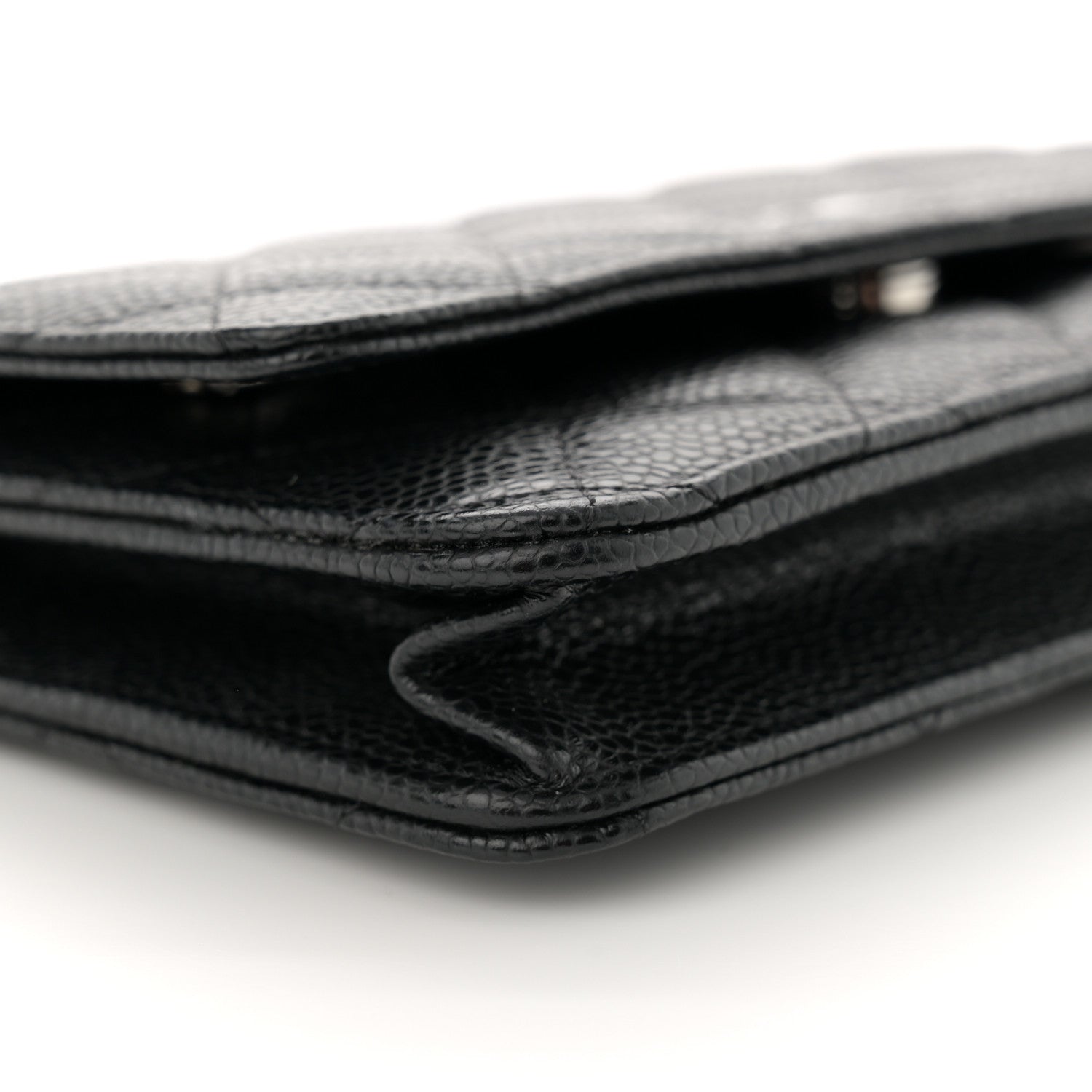 Chanel Caviar Quilted Wallet on Chain WOC Black 9 of 11