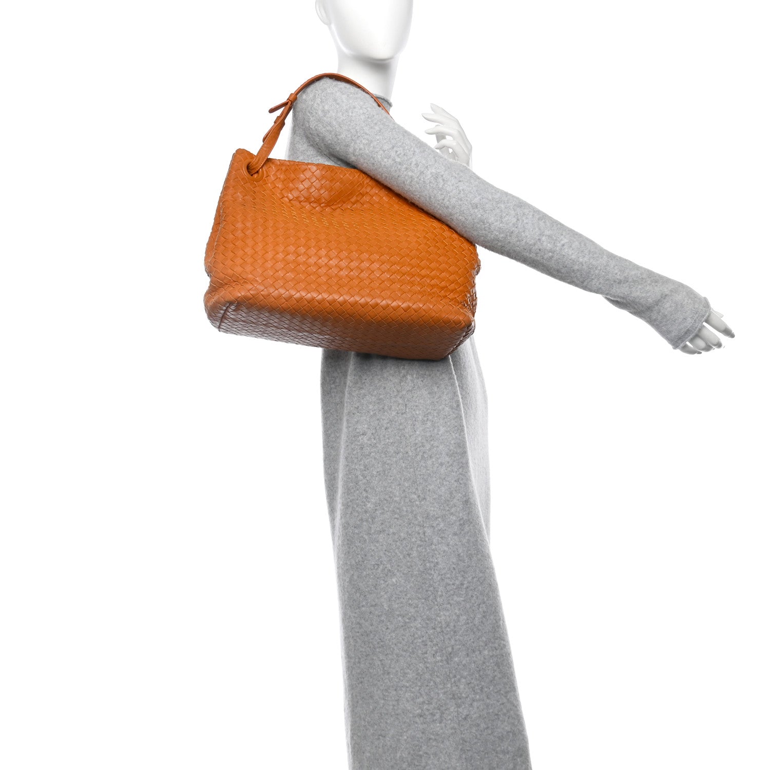 Bottega Veneta Nappa Intrecciato Medium Garda Bag Orange 2 of 14