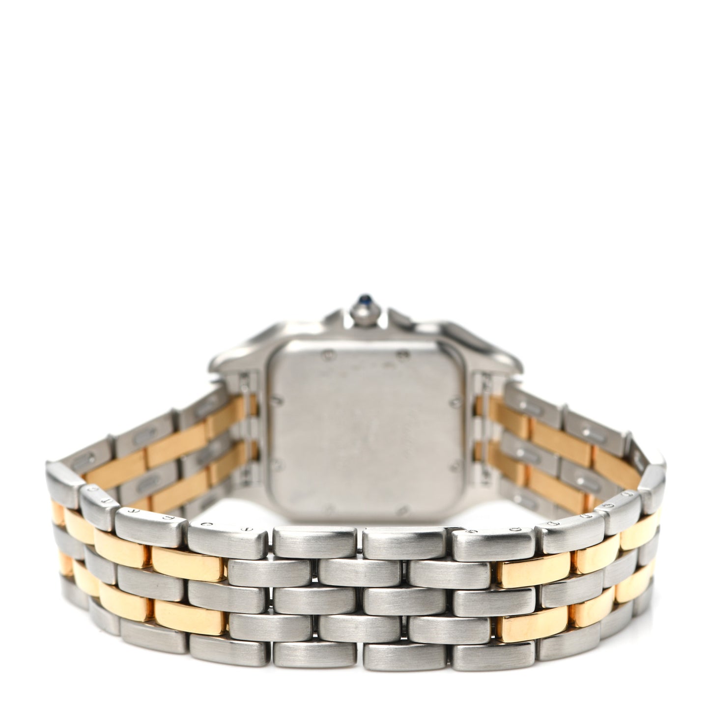 Stainless Steel 18K Yellow Gold 27mm Panthere Quartz Watch