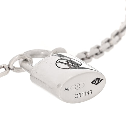 Louis Vuitton Sterling Silver Lockit Bracelet 2 of 4