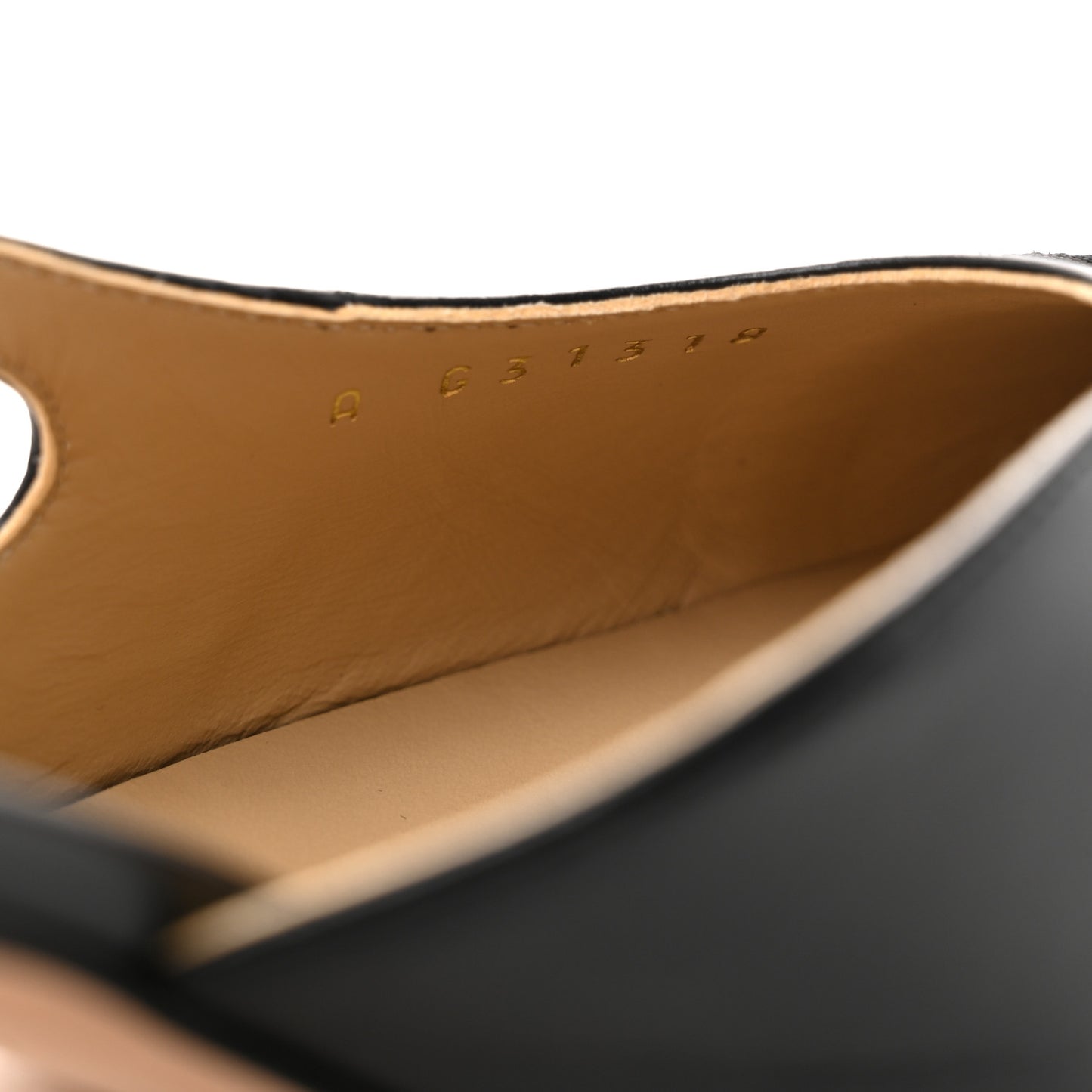 Lambskin Grosgrain Cap Toe CC Slingback Pumps 39 Black