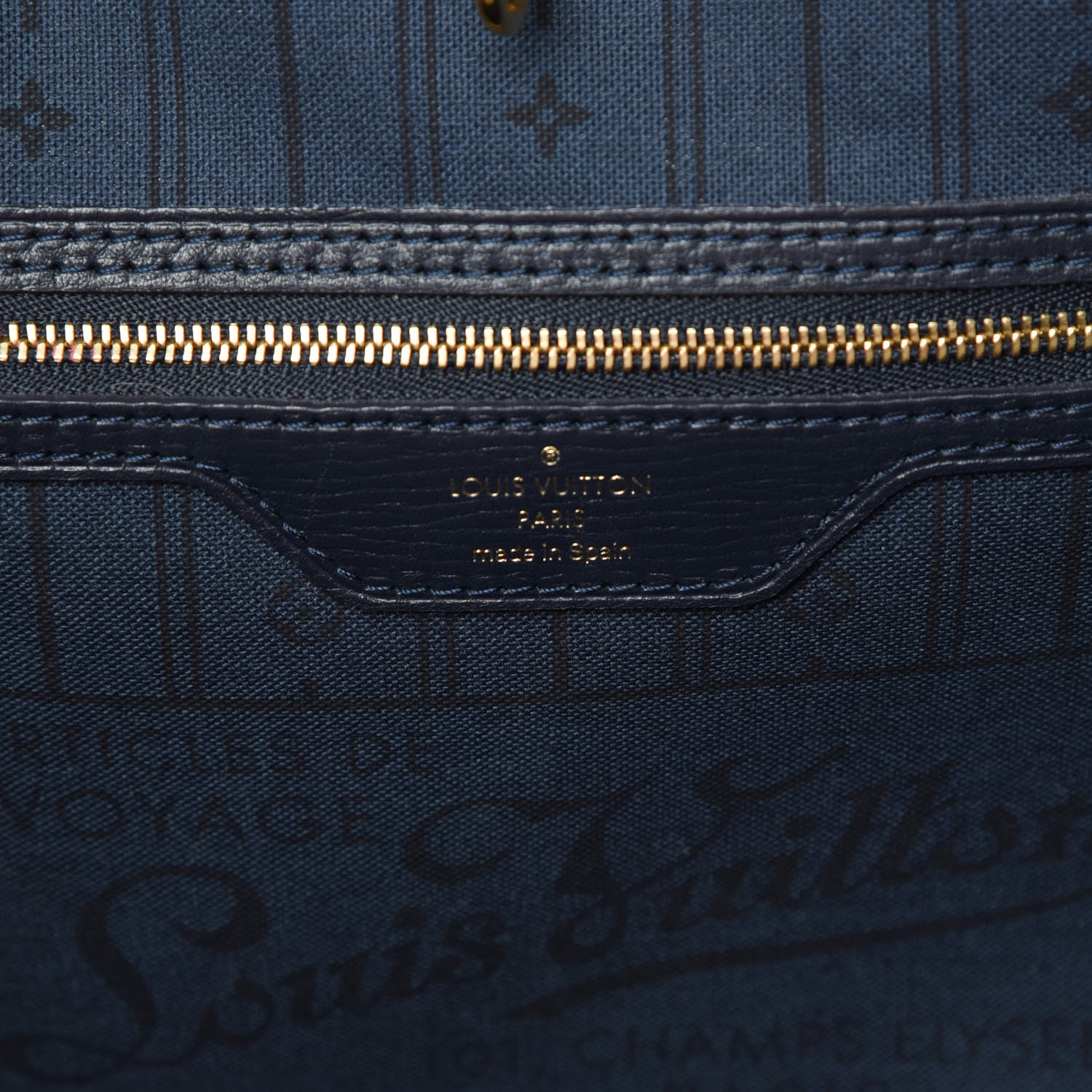 Louis Vuitton Monogram Idylle Neverfull MM Encre 6 of 13