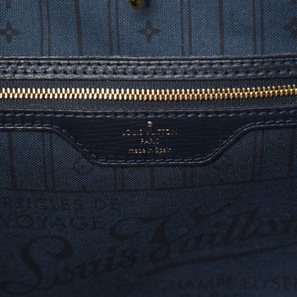Louis Vuitton Monogram Idylle Neverfull MM Encre 6 of 13