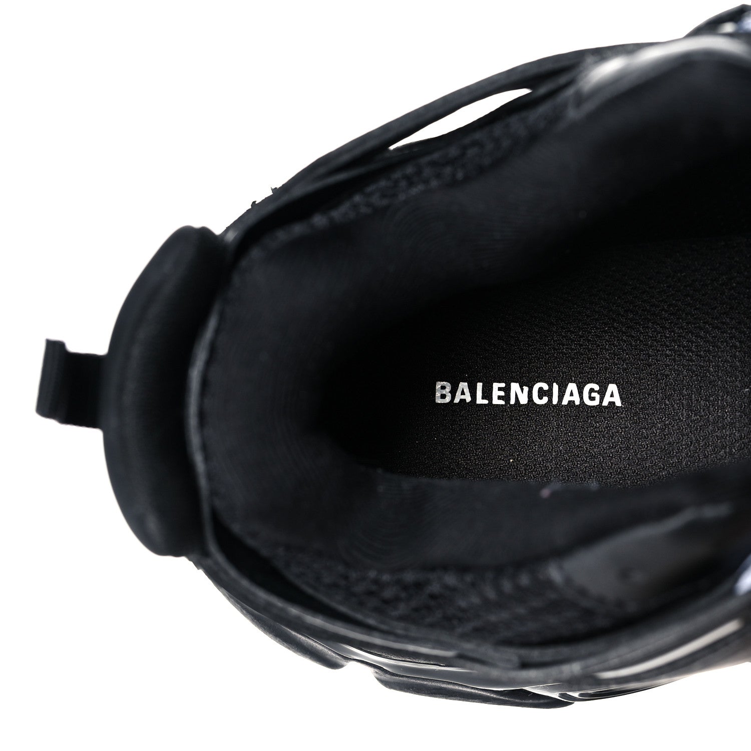 Balenciaga Mesh Nylon Mens Track LED Sneakers 37 Black 6 of 7