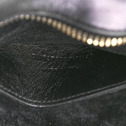 Saint Laurent Calfskin Monogram Baby Cabas Black 6 of 12